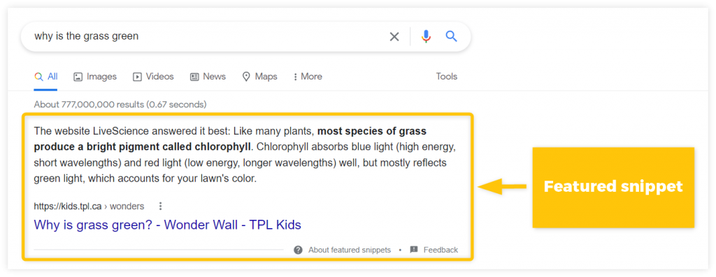 Featured Snippets de Google